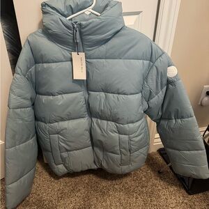 Noize Sky Blue Women’s Puffer Jacket